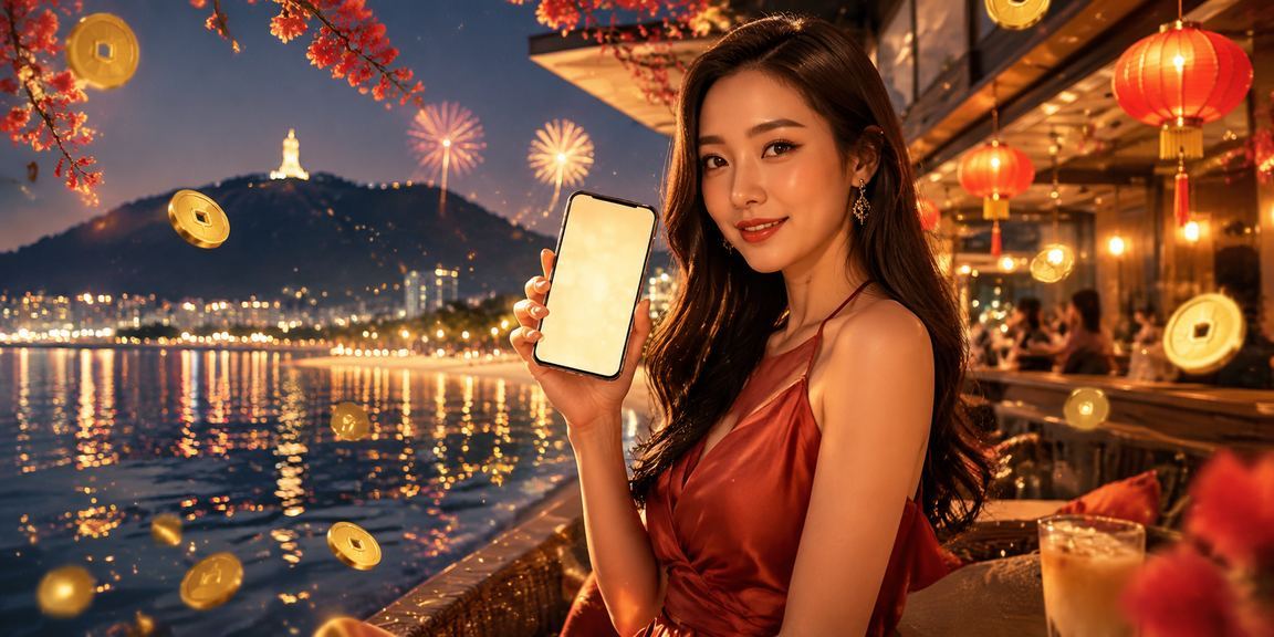 Người dùng chơi casino trên điện thoại tại Vũng Tàu, cạnh ly cà phê buổi sáng